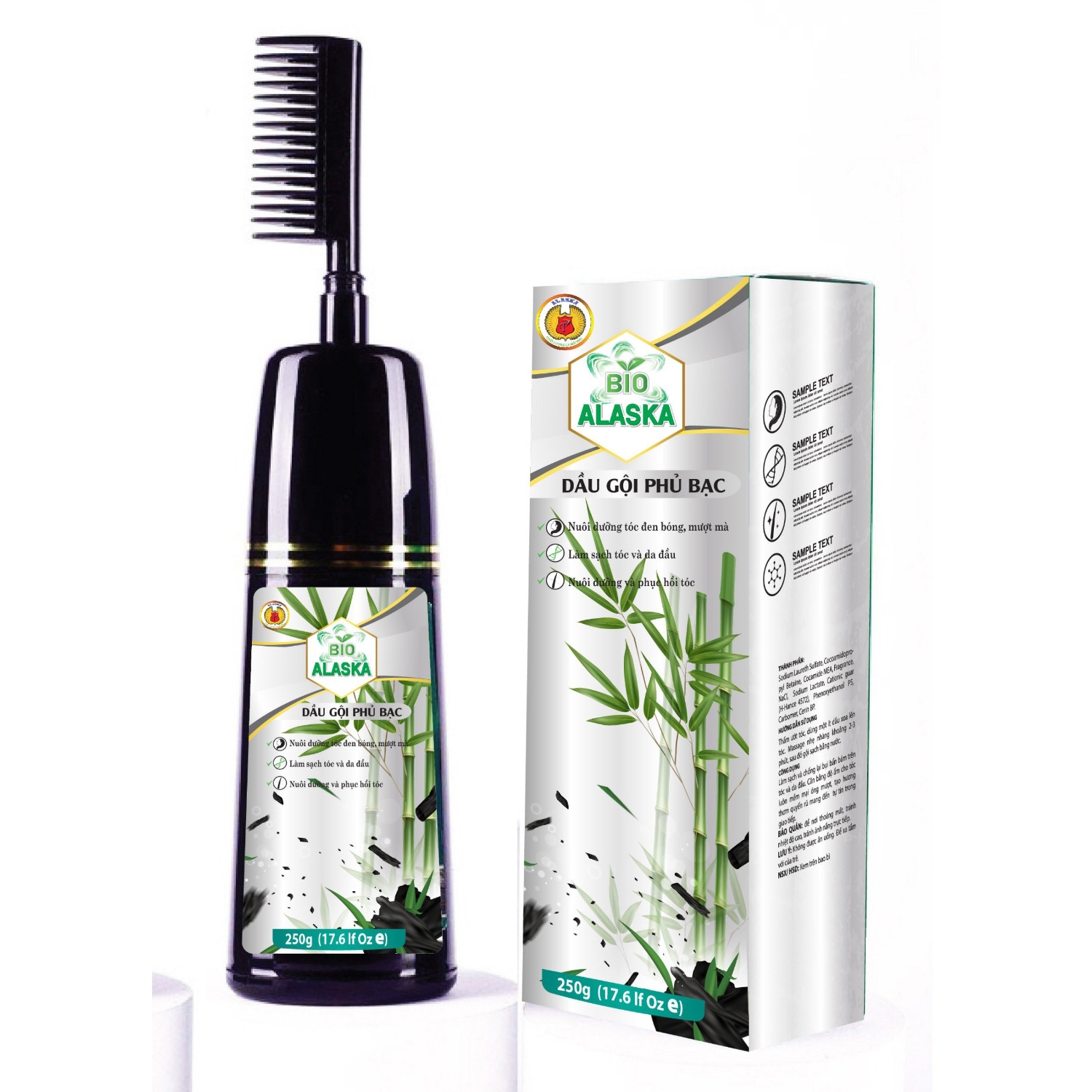 Dầu gội phủ bạc 250g Dầu gội phủ bạc 250g